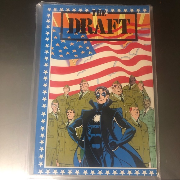 The Draft comic book/graphic novel - Vintage from Marvel 1988 - Picture 2 of 9
